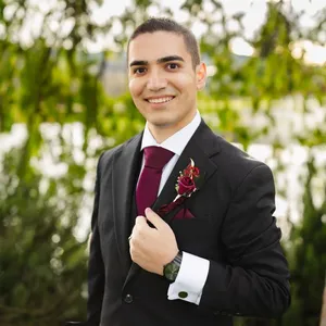 A photo of my at my wedding. A photo of my at my wedding.